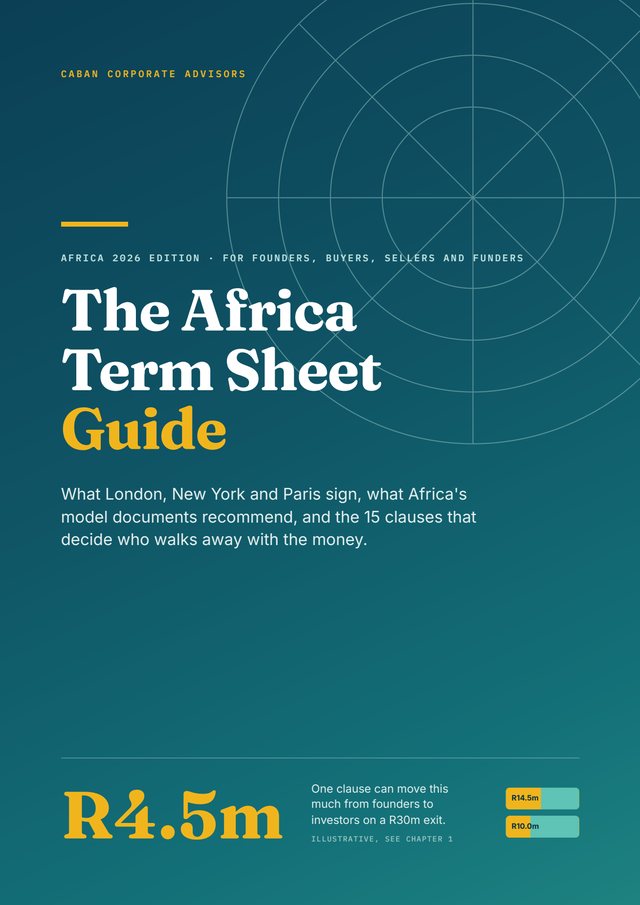 Cover of The Africa Term Sheet Guide 2026