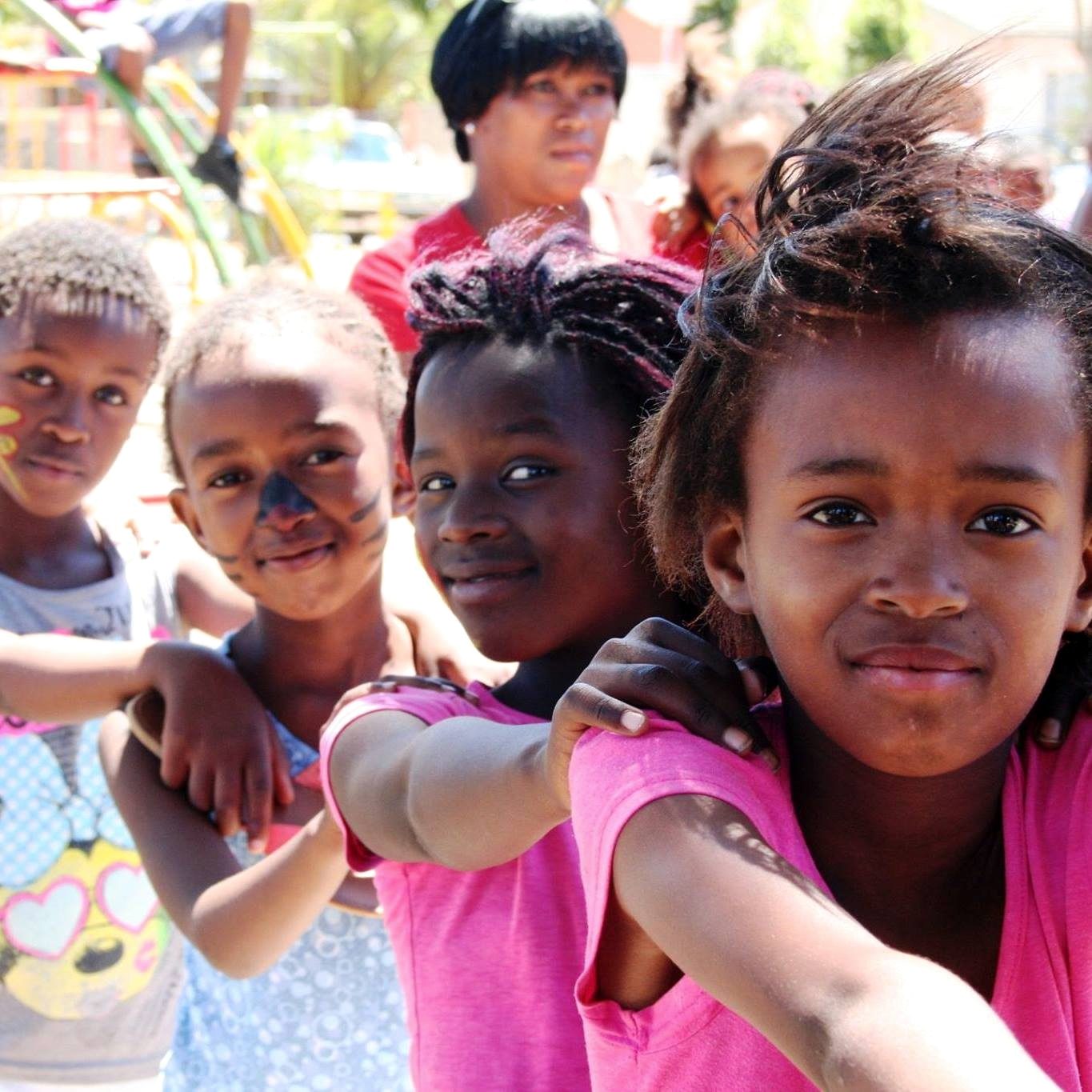 Children at an Atlantis Dream Team community day